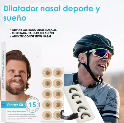 TIRAS NASALES ANTI RONQUIDO